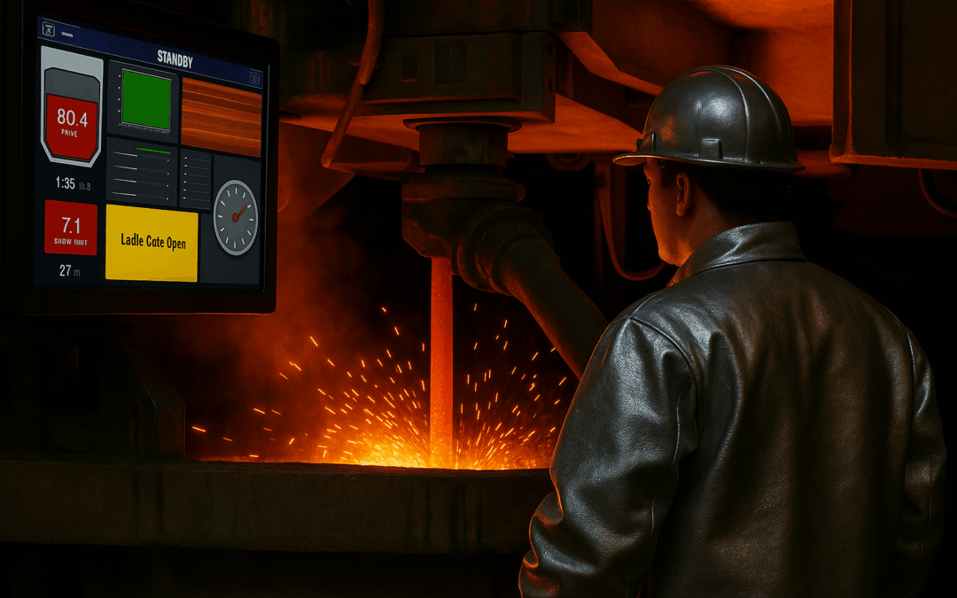 AI in Continuous Casting: Turning Slag Detection in Steel into Yield Control